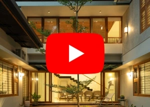 Modern Kerala home with central courtyard – Echo Residence walkthrough video