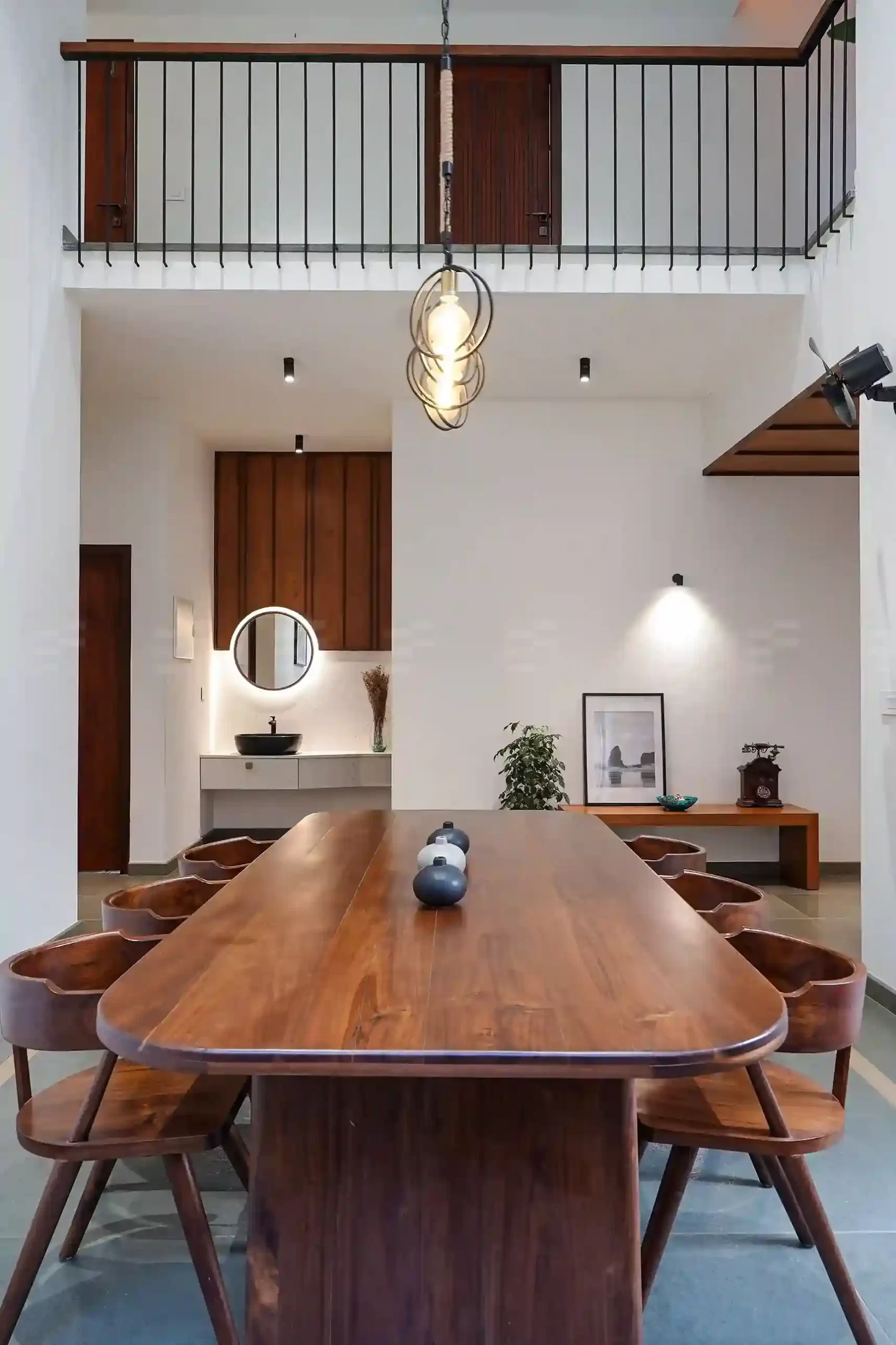 minimal dining room malappuram architecture firm