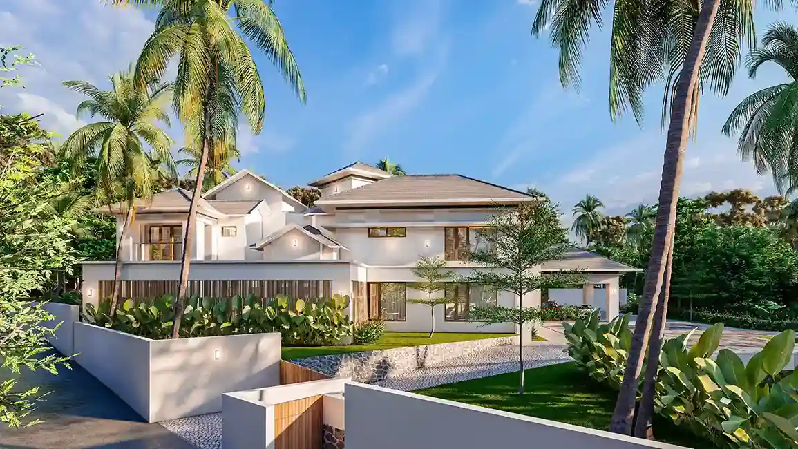 Famous architects in Kerala designed this elegant home blending tradition and modern design.