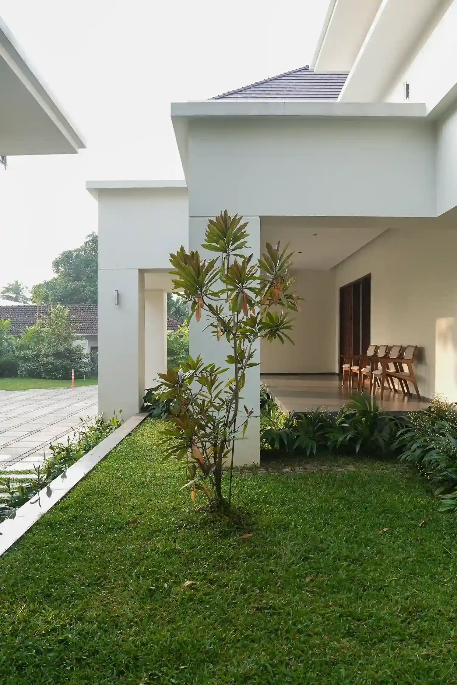 neoclassical style home