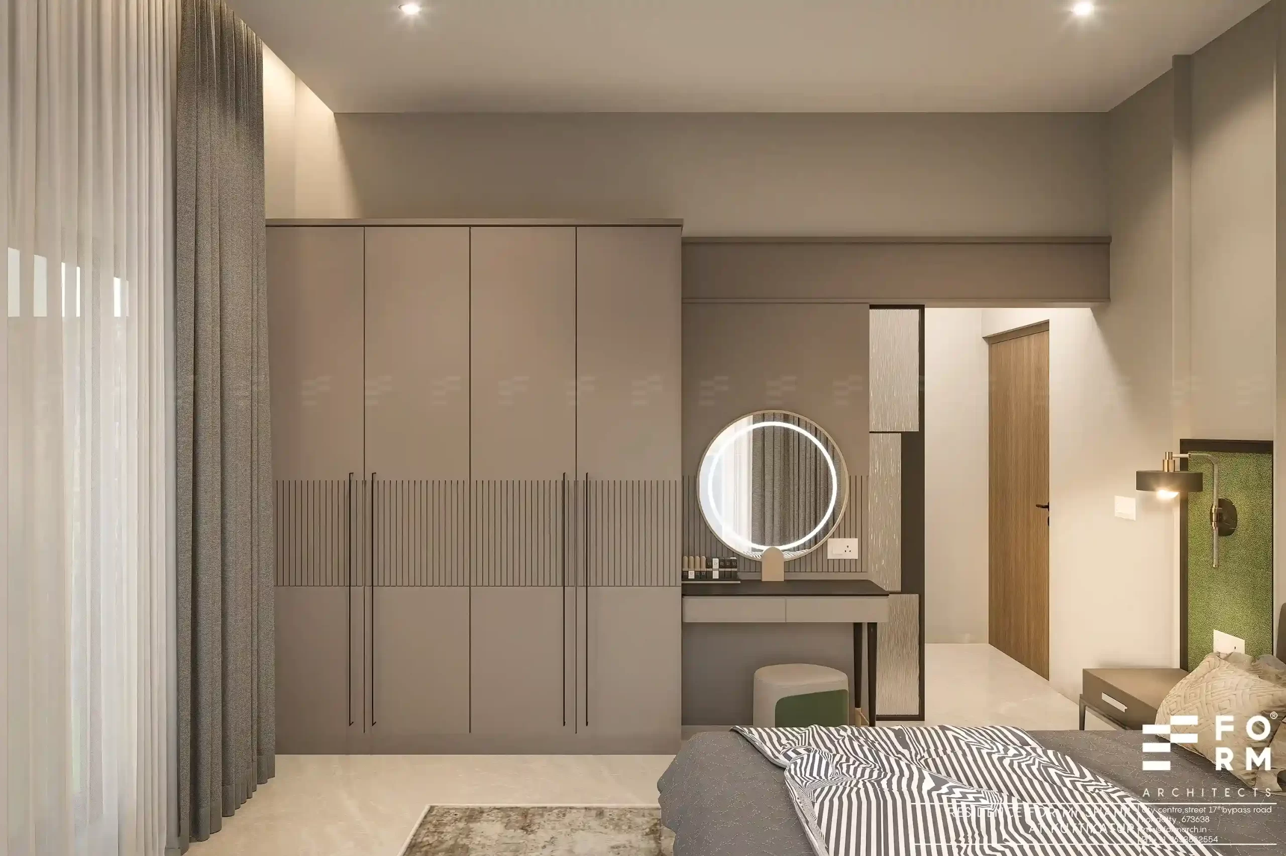 bedroom by shahil residence