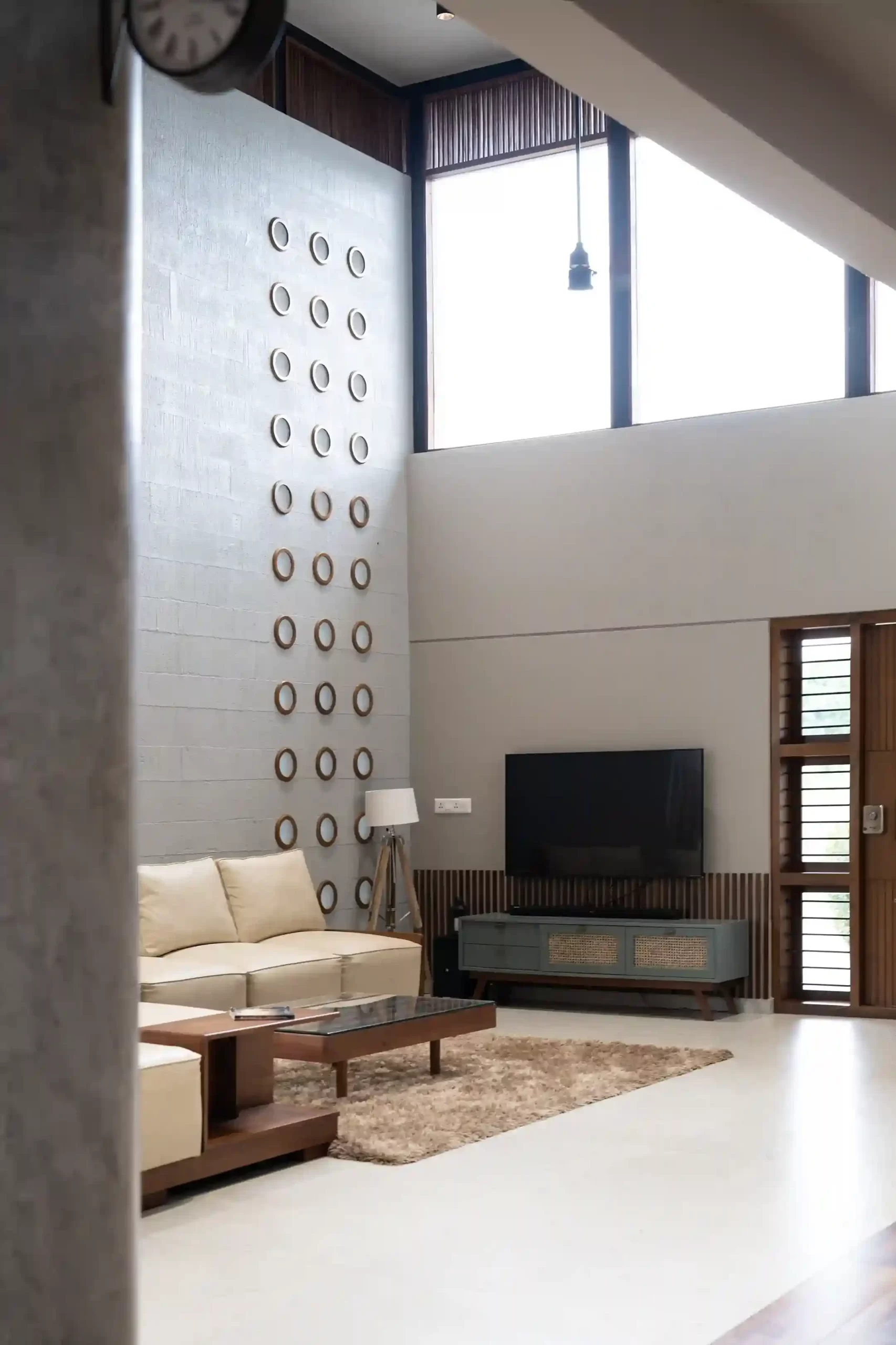 KYMARA – The Ancient Forest Living Room with high ceilings