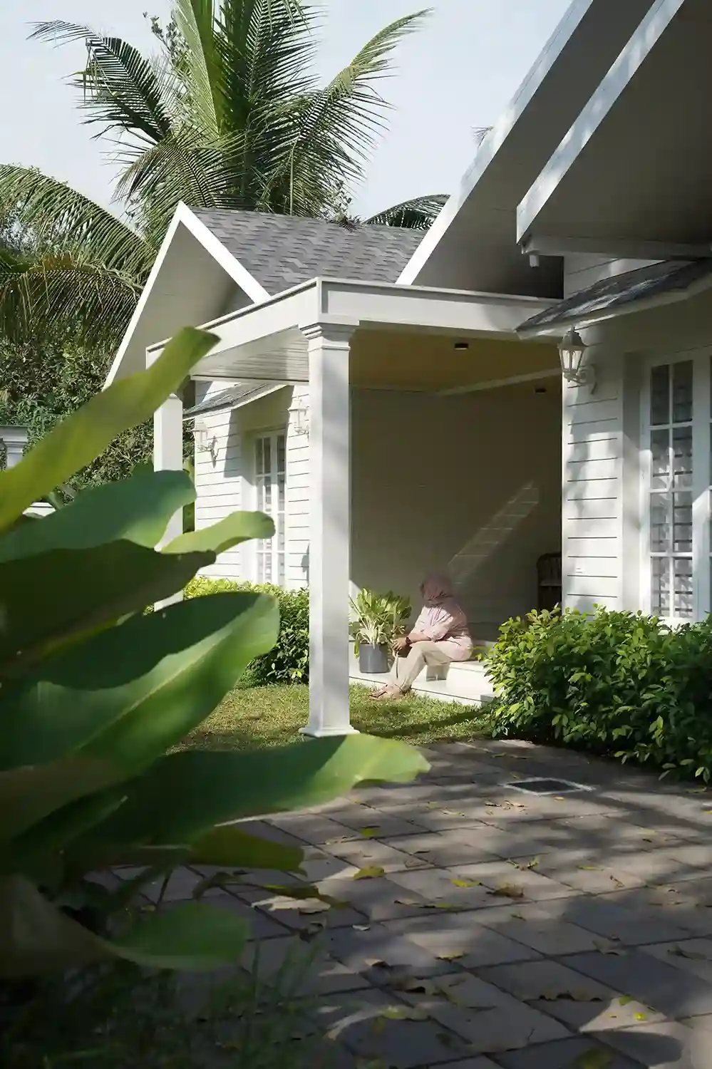 Colonial Style House exterior view